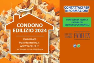 Condono Edilizio 2024